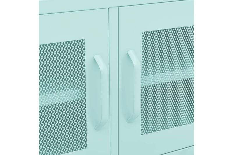 tv-skab 105x35x50 cm stål Mintgrøn - Grøn - Møbler - TV borde & mediemøbler - TV-borde