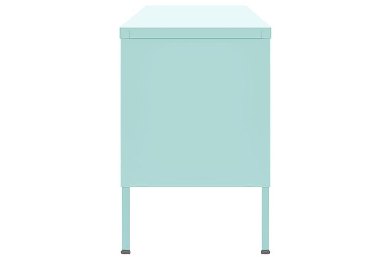 tv-skab 105x35x50 cm stål Mintgrøn - Grøn - Møbler - TV borde & mediemøbler - TV-borde