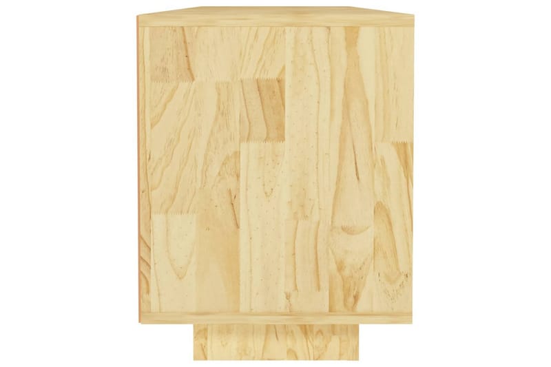 tv-skab 110x30x40 cm massivt fyrretræ - Brun - Møbler - TV borde & mediemøbler - TV-borde