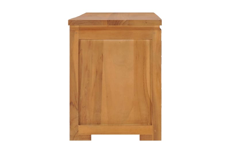 Tv-Skab 110x30x40 cm Massivt Teaktræ - Møbler - TV borde & mediemøbler - TV-borde