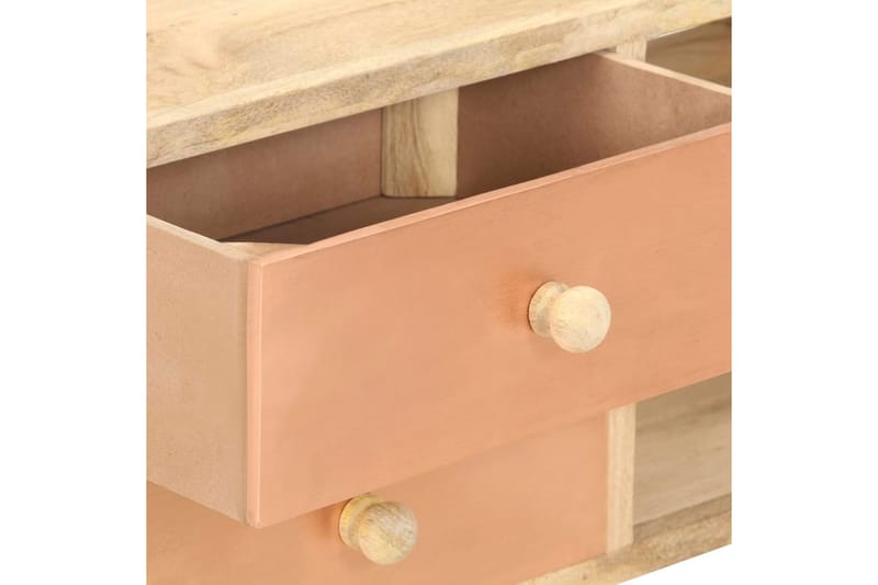 Tv-Skab 110x30x45 cm Massivt Mangotræ - Møbler - TV borde & mediemøbler - TV-borde