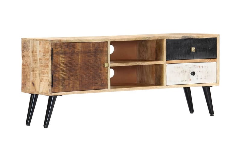 tv-skab 115 x 30 x 47 cm massivt mangotræ - Møbler - TV borde & mediemøbler - TV-borde