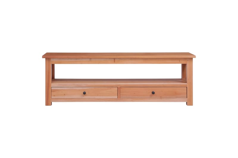 tv-skab 115x30x40 cm massivt mahognitræ - Brun - Møbler - TV borde & mediemøbler - TV-borde