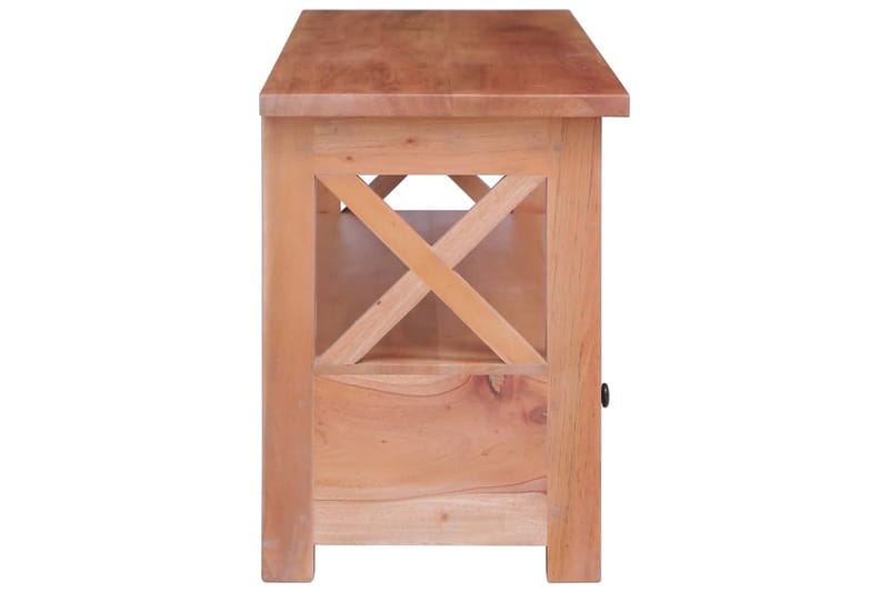 tv-skab 115x30x40 cm massivt mahognitræ - Brun - Møbler - TV borde & mediemøbler - TV-borde