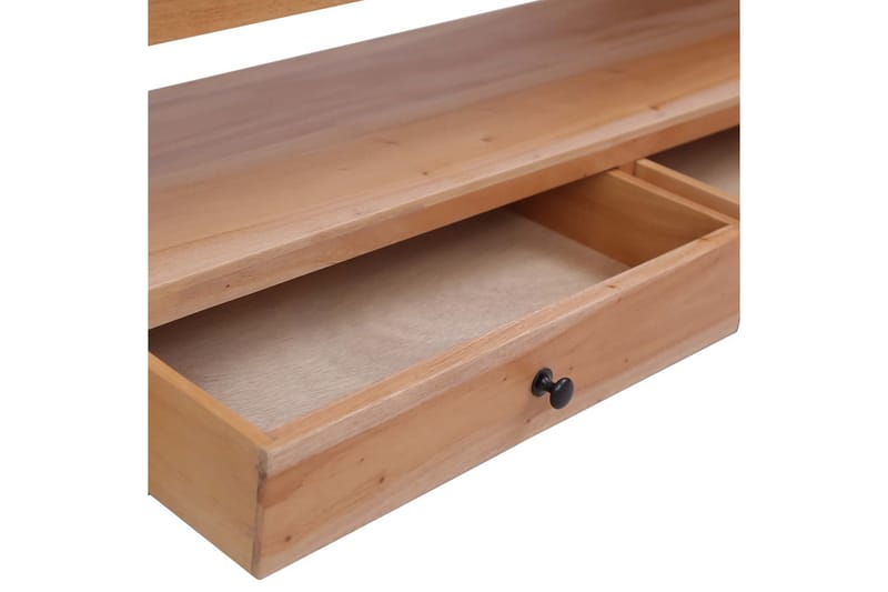 tv-skab 115x30x40 cm massivt mahognitræ - Brun - Møbler - TV borde & mediemøbler - TV-borde