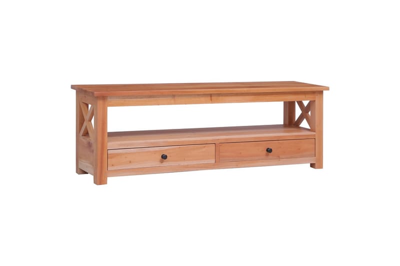 tv-skab 115x30x40 cm massivt mahognitræ - Brun - Møbler - TV borde & mediemøbler - TV-borde
