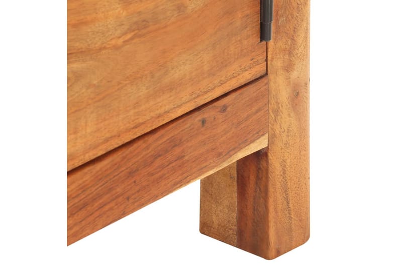 Tv-skab 116x30x40 cm massivt akacietræ - Møbler - TV borde & mediemøbler - TV-borde