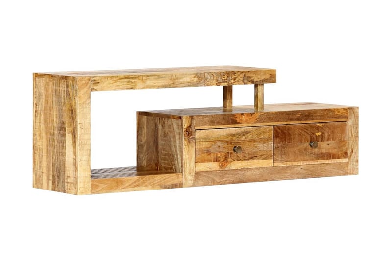 Tv-Skab 120 X 30 X 40 Cm Massivt Mangotræ - Brun - Møbler - TV borde & mediemøbler - TV-borde