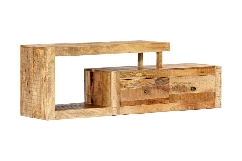 Tv-Skab 120 X 30 X 40 Cm Massivt Mangotræ - Brun - Møbler - TV borde & mediemøbler - TV-borde
