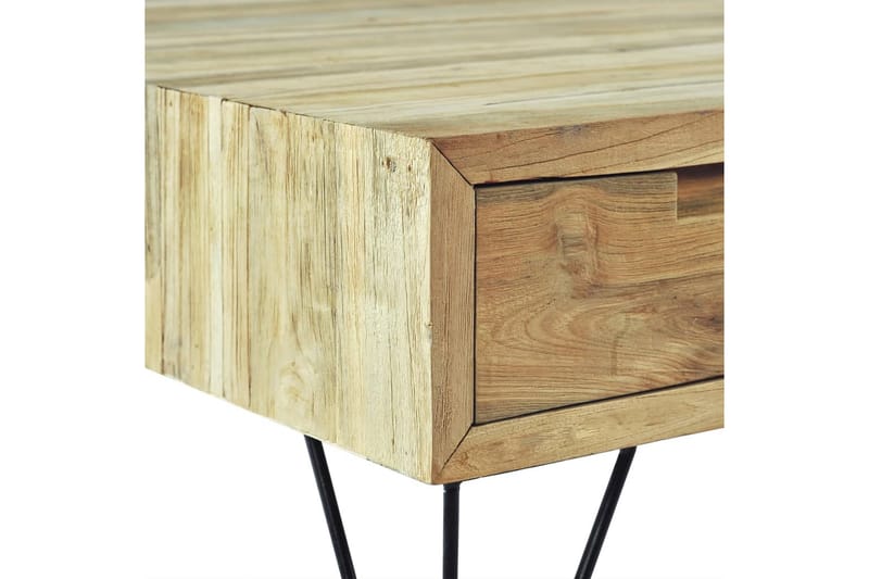Tv-Skab 120 X 35 X 35 Cm Massivt Teaktræ - Brun - Møbler - TV borde & mediemøbler - TV-borde