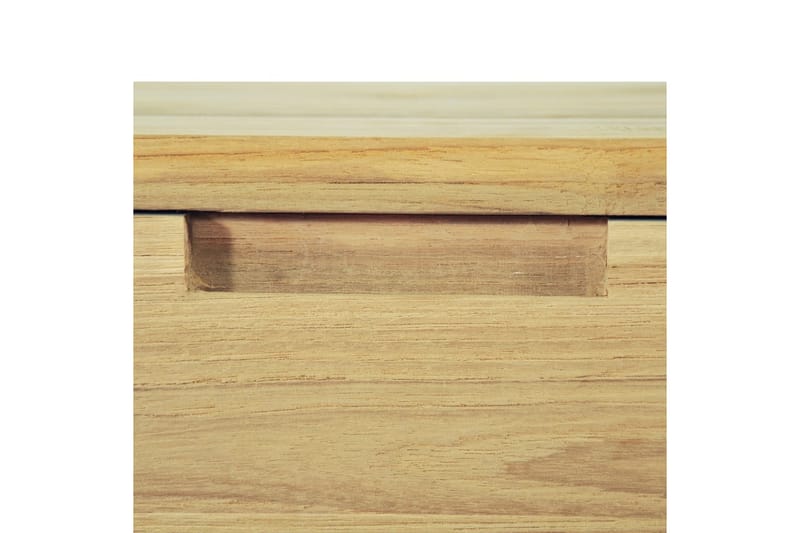 Tv-Skab 120 X 35 X 35 Cm Massivt Teaktræ - Brun - Møbler - TV borde & mediemøbler - TV-borde