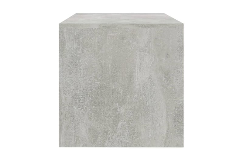 Tv-skab 120 x 40 x 40 cm spånplade betongrå - Grå - Møbler - TV borde & mediemøbler - TV-borde