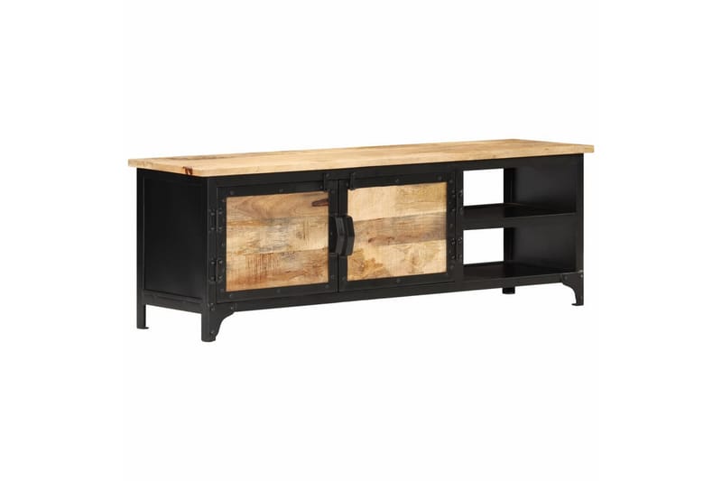 Tv-Skab 120x30x40 cm Massivt Mangotræ - Møbler - TV borde & mediemøbler - TV-borde