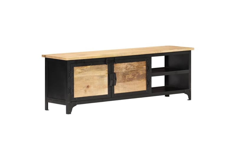 Tv-Skab 120x30x40 cm Massivt Mangotræ - Møbler - TV borde & mediemøbler - TV-borde