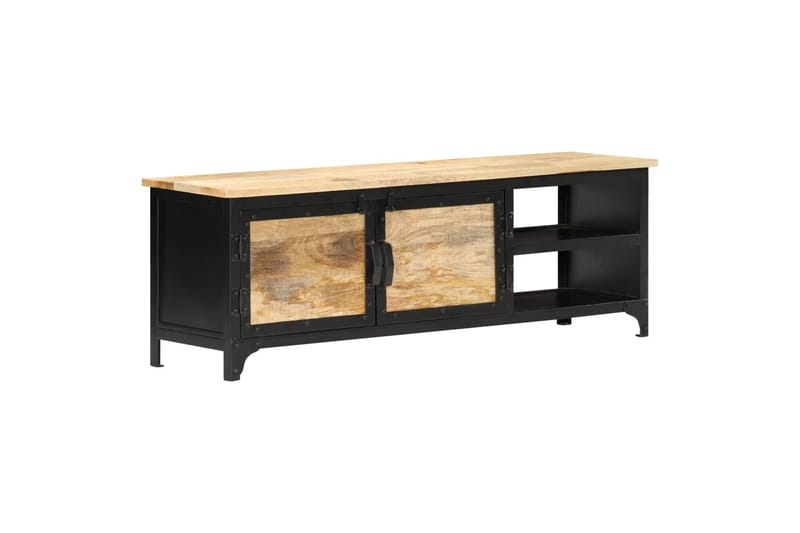 Tv-Skab 120x30x40 cm Massivt Mangotræ - Møbler - TV borde & mediemøbler - TV-borde