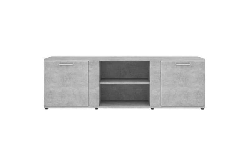 Tv-Skab 120x34x37 cm Spånplade Betongrå - Grå - Møbler - TV borde & mediemøbler - TV-borde