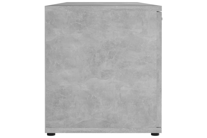 Tv-Skab 120x34x37 cm Spånplade Betongrå - Grå - Møbler - TV borde & mediemøbler - TV-borde