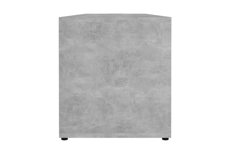 Tv-Skab 120x34x37 cm Spånplade Betongrå - Grå - Møbler - TV borde & mediemøbler - TV-borde