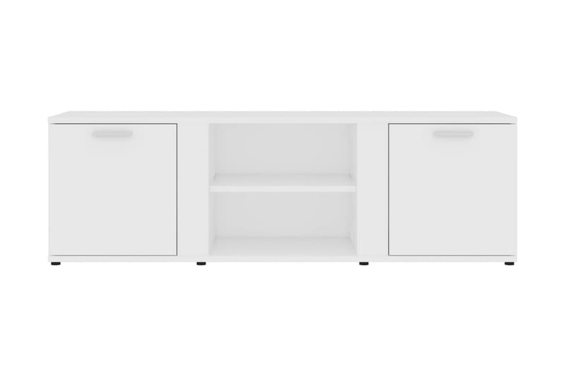 Tv-Skab 120x34x37 cm Spånplade Hvid - Hvid - Møbler - TV borde & mediemøbler - TV-borde