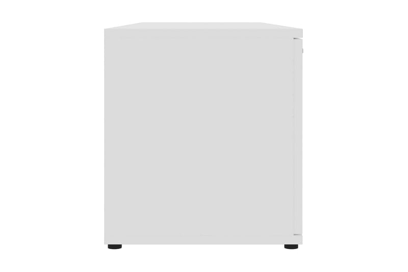 Tv-Skab 120x34x37 cm Spånplade Hvid - Hvid - Møbler - TV borde & mediemøbler - TV-borde