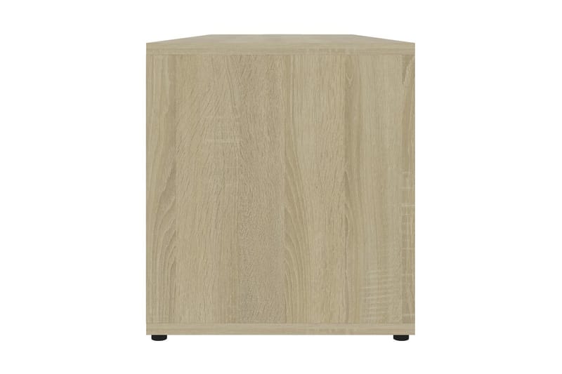 Tv-Skab 120x34x37 cm Spånplade Sonoma-Eg - Brun - TV-borde