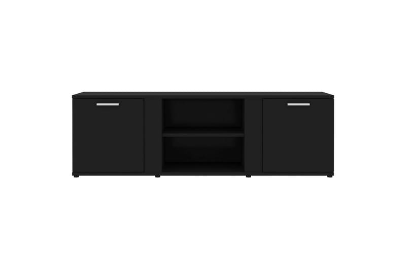 Tv-Skab 120x34x37 cm Spånplade Sort - Sort - Møbler - TV borde & mediemøbler - TV-borde