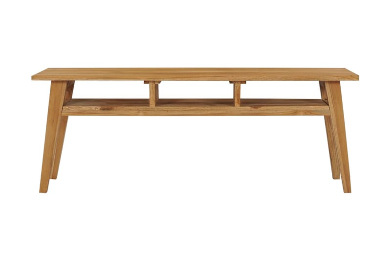 Tv-Skab 120x35x45 cm Massivt Teaktræ - Møbler - TV borde & mediemøbler - TV-borde