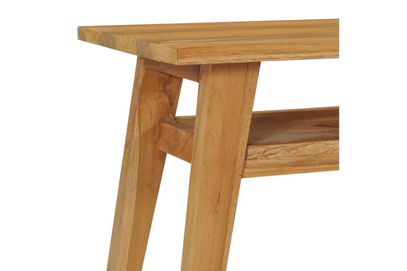 Tv-Skab 120x35x45 cm Massivt Teaktræ - Møbler - TV borde & mediemøbler - TV-borde