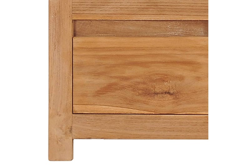 Tv-Skab 135x30x35 cm Massivt Teaktræ - Møbler - TV borde & mediemøbler - TV-borde