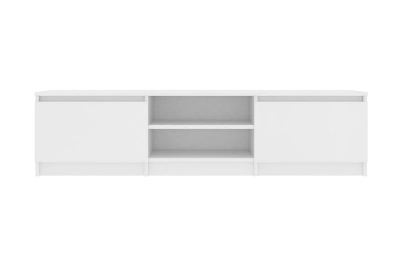 Tv-Skab 140 X 40 X 35,5 Cm Spånplade Hvid - Hvid - Møbler - TV borde & mediemøbler - TV-borde