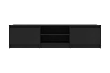 Tv-Skab 140 X 40 X 35,5 Cm Spånplade Sort - Sort - Møbler - TV borde & mediemøbler - TV-borde