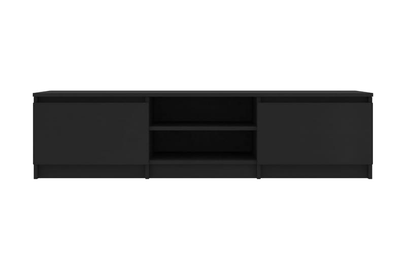 Tv-Skab 140 X 40 X 35,5 Cm Spånplade Sort - Sort - Møbler - TV borde & mediemøbler - TV-borde