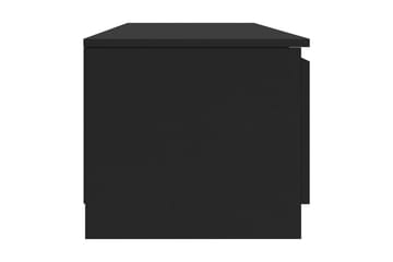 Tv-Skab 140 X 40 X 35,5 Cm Spånplade Sort - Sort - Møbler - TV borde & mediemøbler - TV-borde
