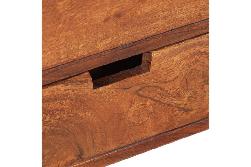tv-skab 140x30x35 cm massivt akacietræ - Brun - Møbler - TV borde & mediemøbler - TV-borde