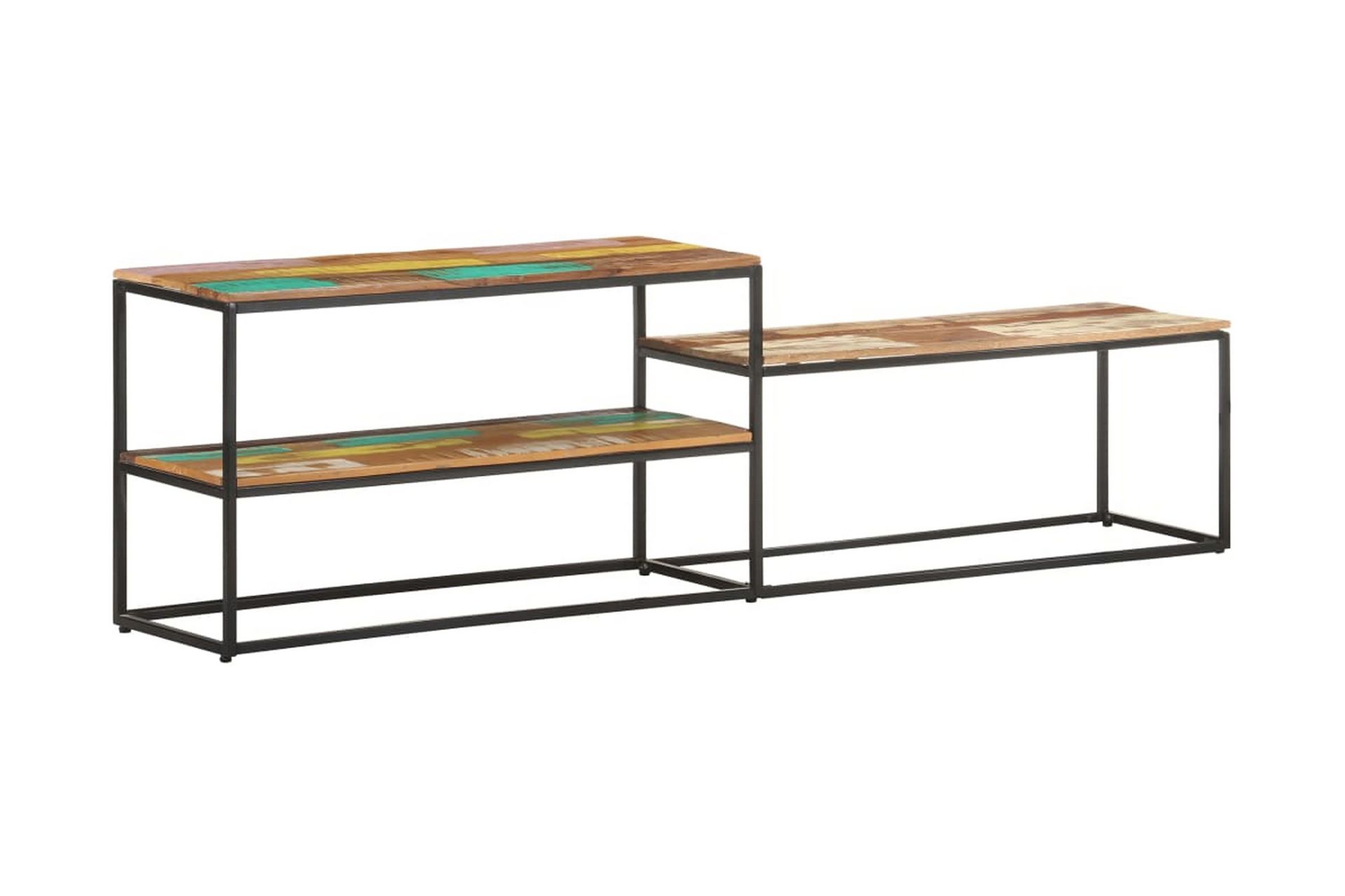 tv-skab 180x30x50 cm massivt genbrugstræ - Møbler - TV borde & mediemøbler - TV-borde