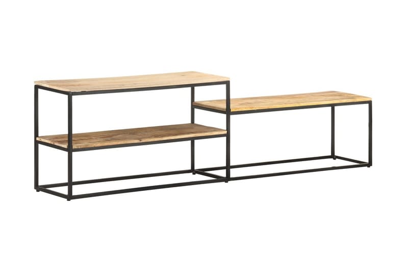 tv-skab 180x30x50 cm ru mangotræ - Møbler - TV borde & mediemøbler - TV-borde