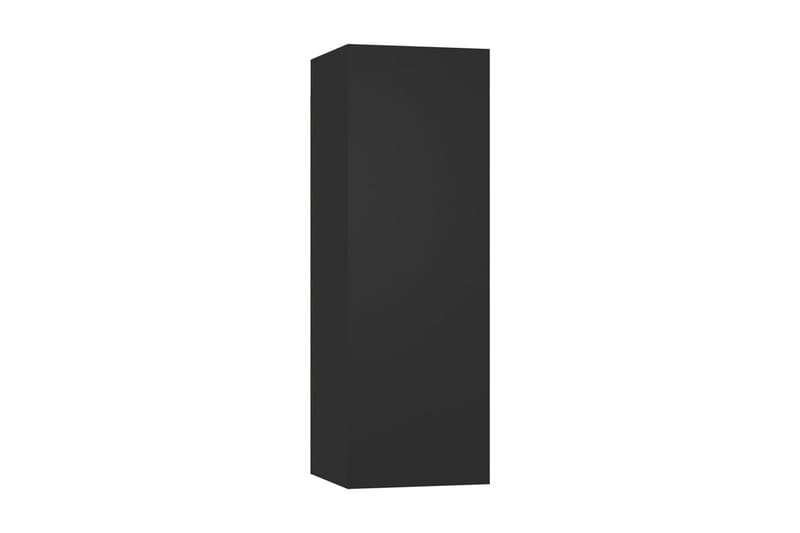 tv-skab 30,5x30x90 cm spånplade sort - Sort - Møbler - TV borde & mediemøbler - TV-borde