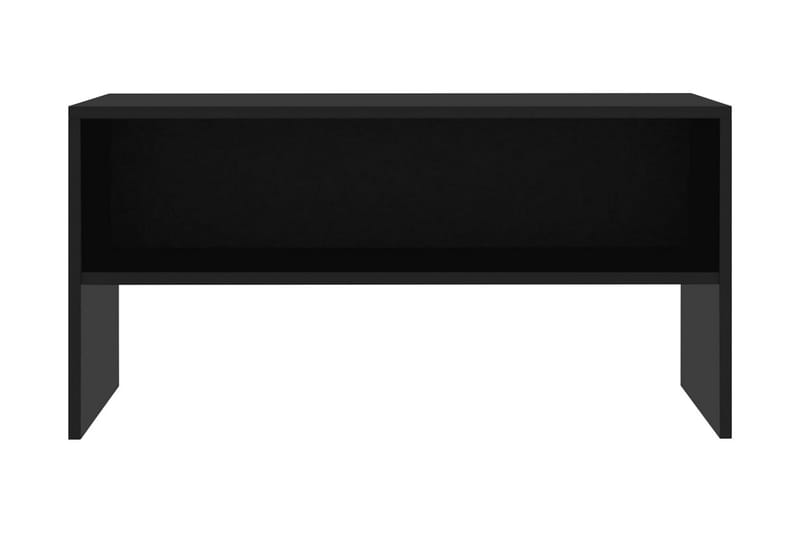 Tv-Skab 80 X 40 X 40 Cm Spånplade Sort - Sort - Møbler - TV borde & mediemøbler - TV-borde