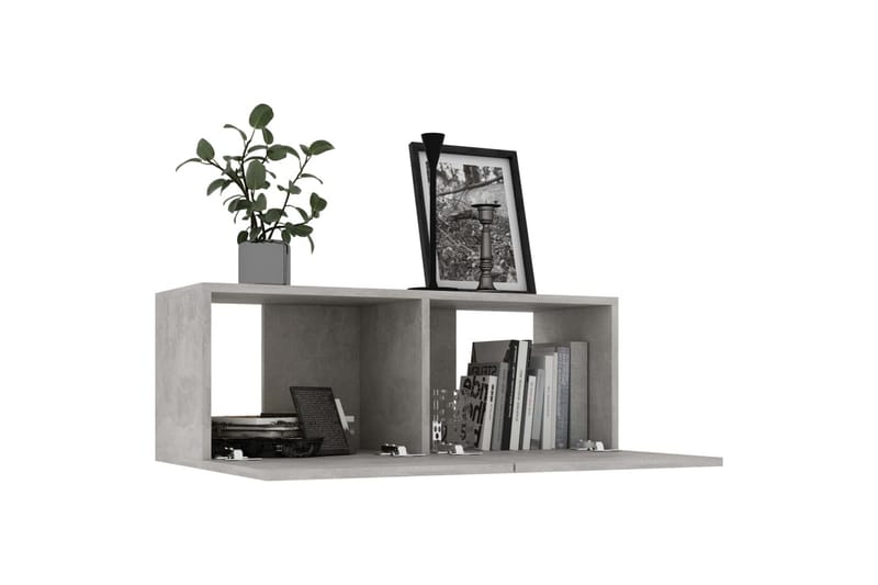 Tv-Skab 80X30X30 cm Spånplade Betongrå - Møbler - TV borde & mediemøbler - TV-borde