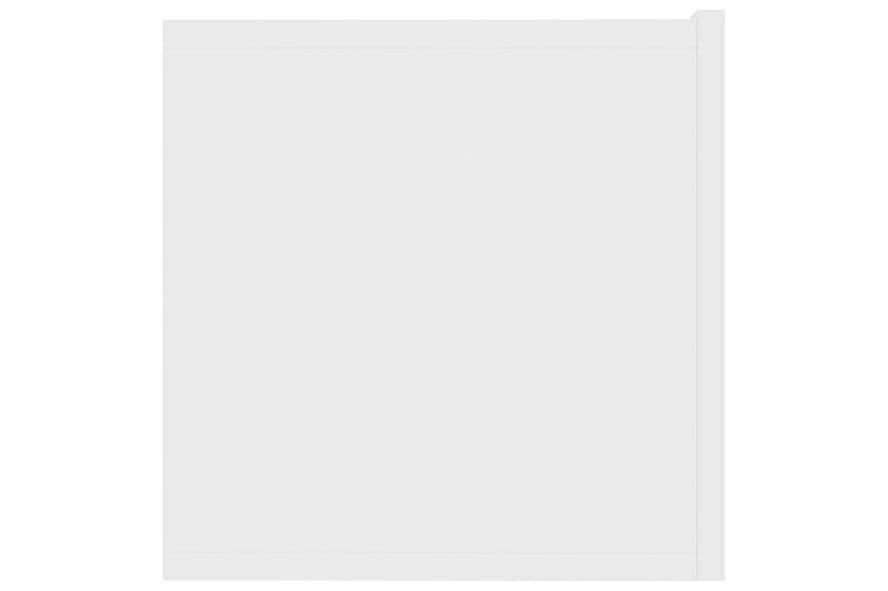 Tv-Skab 80x30x30 cm Spånplade Hvid - Hvid - Møbler - TV borde & mediemøbler - TV-borde