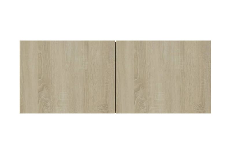 Tv-Skab 80x30x30 cm Spånplade Sonoma-Eg - Brun - Møbler - TV borde & mediemøbler - TV-borde