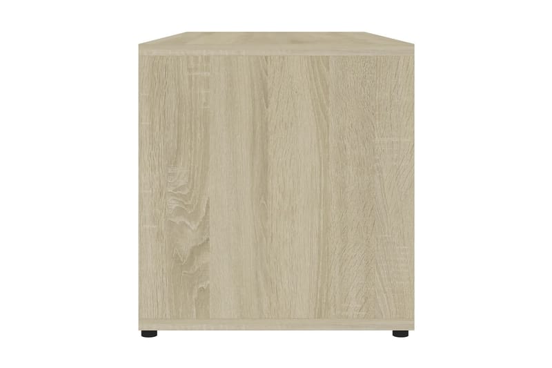 Tv-Skab 80x34x36 cm Spånplade Sonoma-Eg - Brun - Møbler - TV borde & mediemøbler - TV-borde