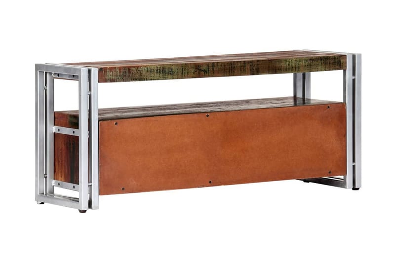 Tv-Skab 90 X 30 X 40 Cm Massivt Genanvendt Træ - Flerfarvet - Møbler - TV borde & mediemøbler - TV-borde