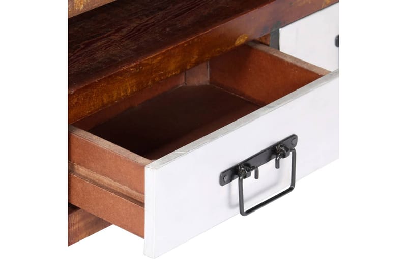 Tv-Skab 90 X 30 X 40 Cm Massivt Genanvendt Træ - Flerfarvet - Møbler - TV borde & mediemøbler - TV-borde