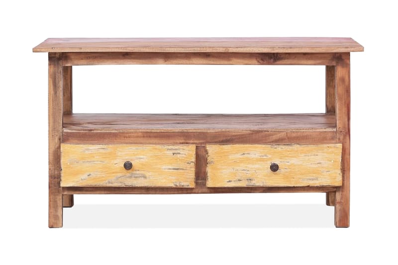 tv-skab 90 x 40 x 50 cm massivt genanvendt træ - Møbler - TV borde & mediemøbler - TV-borde