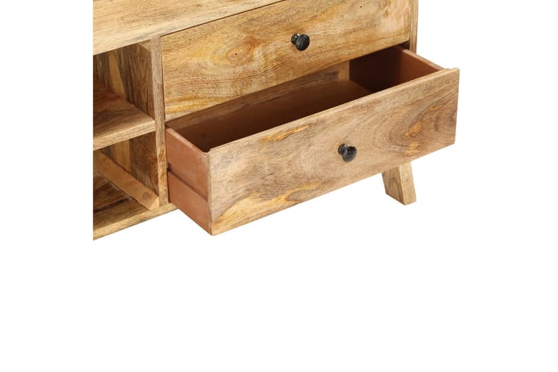 tv-skab 97 x 35 x 47 cm massivt mangotræ - Brun - Møbler - TV borde & mediemøbler - TV-borde