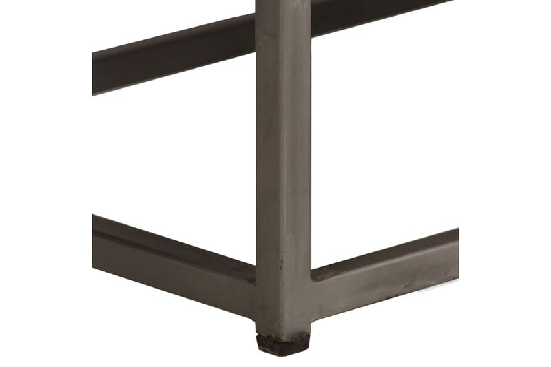 Tv-Skab Genanvendt Teak Og Stål 120 X 30 X 40 Cm - Brun - Møbler - TV borde & mediemøbler - TV-borde