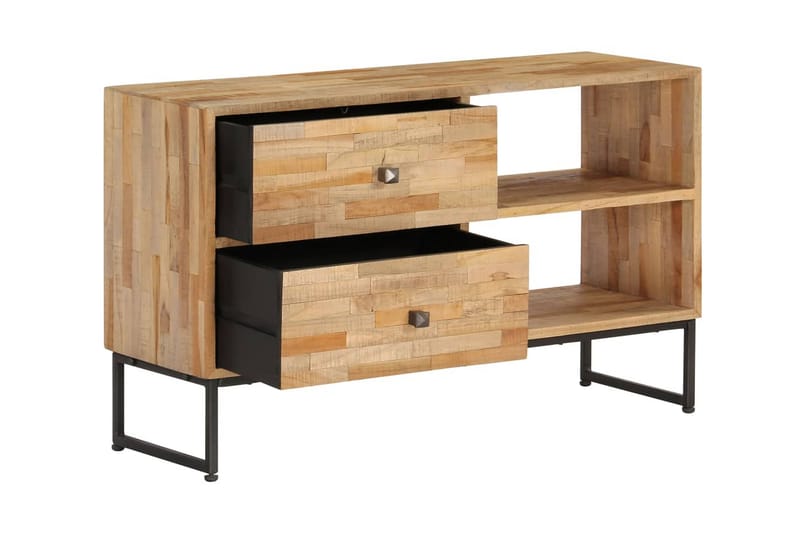 Tv-Skab I Genanvendt Teaktræ 90 X 30 X 55 Cm - Brun - Møbler - TV borde & mediemøbler - TV-borde