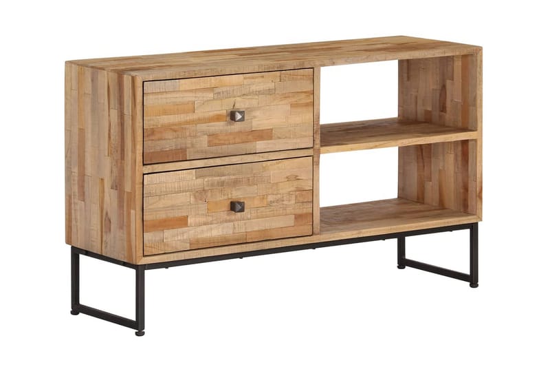 Tv-Skab I Genanvendt Teaktræ 90 X 30 X 55 Cm - Brun - Møbler - TV borde & mediemøbler - TV-borde