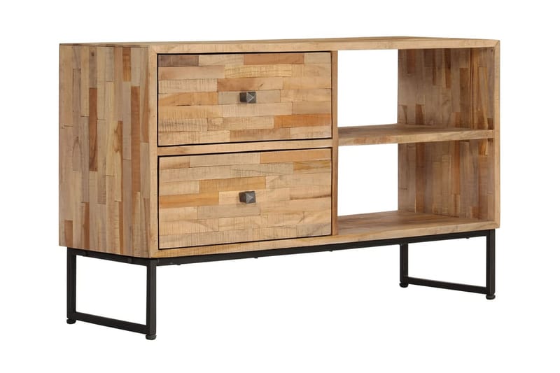 Tv-Skab I Genanvendt Teaktræ 90 X 30 X 55 Cm - Brun - Møbler - TV borde & mediemøbler - TV-borde